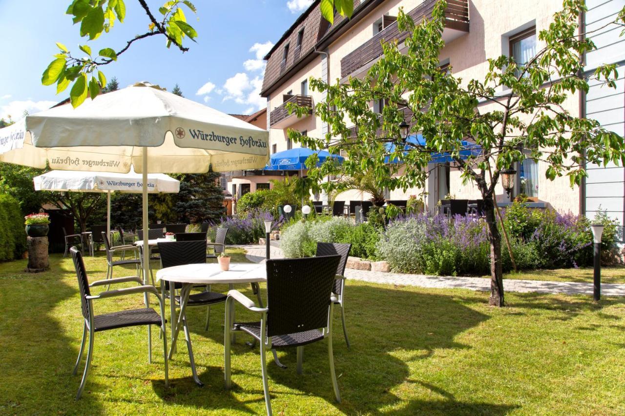 Hotel Jaegerhof Staatsbad Bruckenau Bagian luar foto